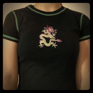 Brandy Melville dragon top